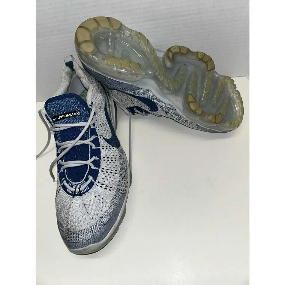 Nike Air Vapor Max FlyKnit Glacier Blue DV1678-009 Men's Sz 10 Shoes *read*